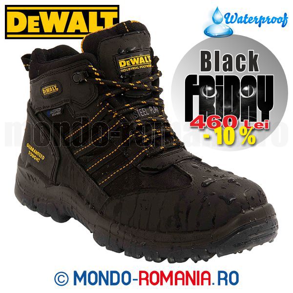 Echipament DeWalt- Bocanc de protectie waterproof DeWALT NICKEL waterproof